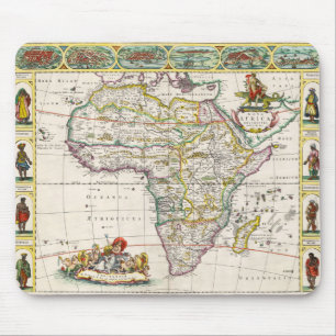 Karta av Novaafrikan för afrika Musmatta