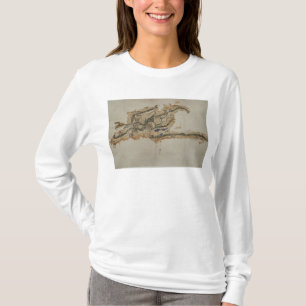 Karta av ön av Santo Domingo Tee