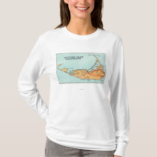 Karta av ön tee
