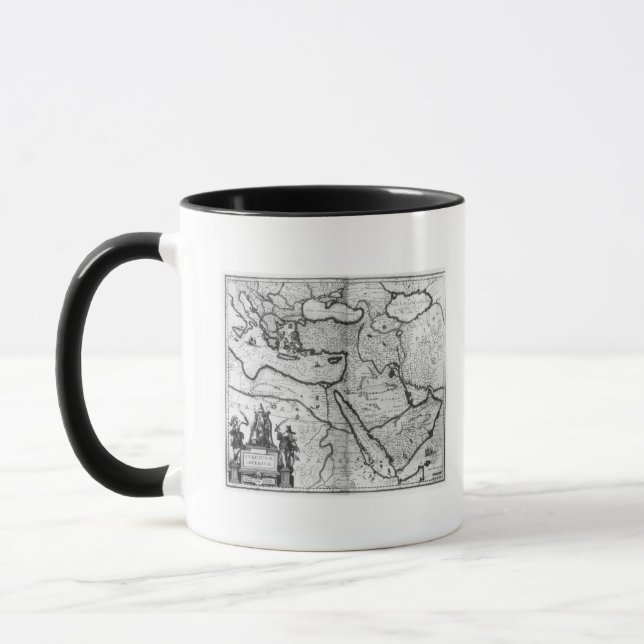 Karta av Ottomanväldet Mugg (Vänster)