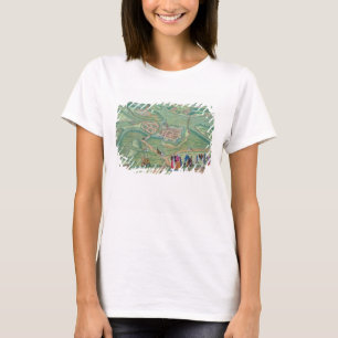 Karta av Raab, från "Civitates Orbis Terrarum" vi T Shirt