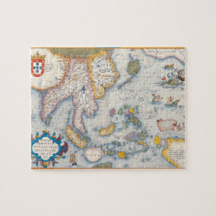 Karta av South East Asia 2 Pussel