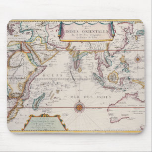 Karta av South East Asia Musmatta