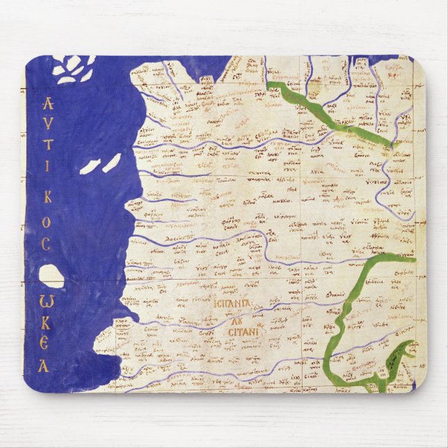 Karta av Spanien och Portugal, från 'Geographia Musmatta (Framsidan)