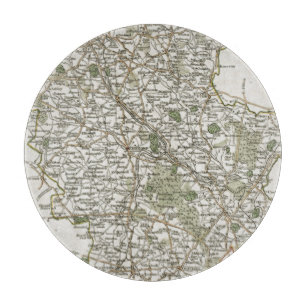 KARTA AV STAFFORDSHIRE, 1793