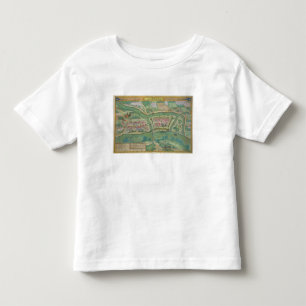 Karta av Szolnok, från "Civitates Orbis Terrarum" T Shirt