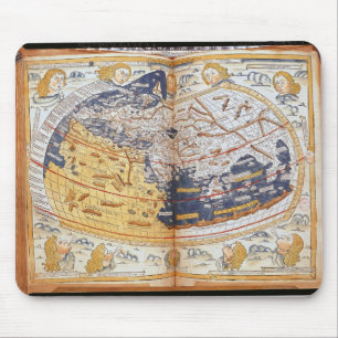 Karta av världen, 1486 musmatta
