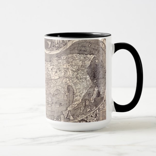Karta av världen | 1507 mugg (Höger)