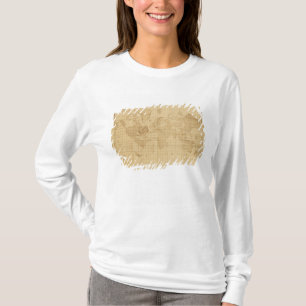 Karta av världen t shirt