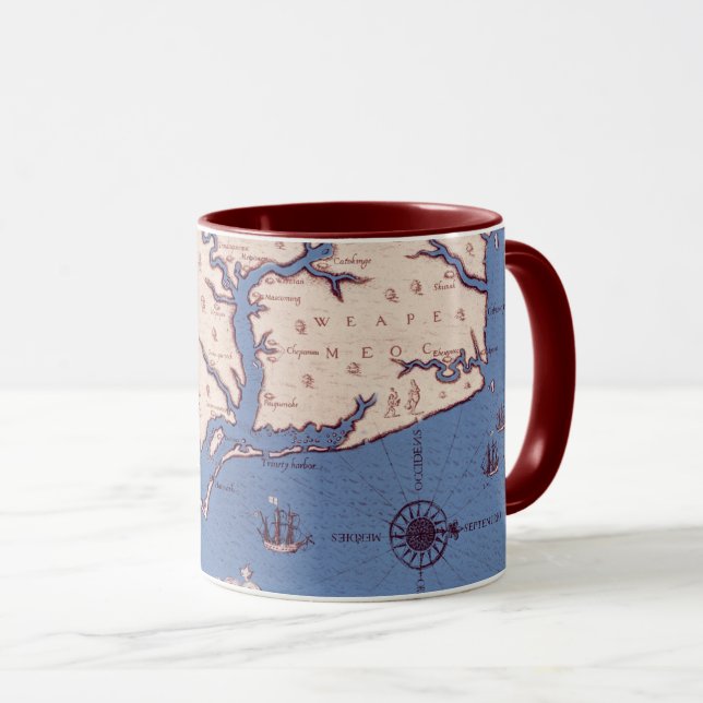 Karta av Virginia Mugg (Framsida höger)