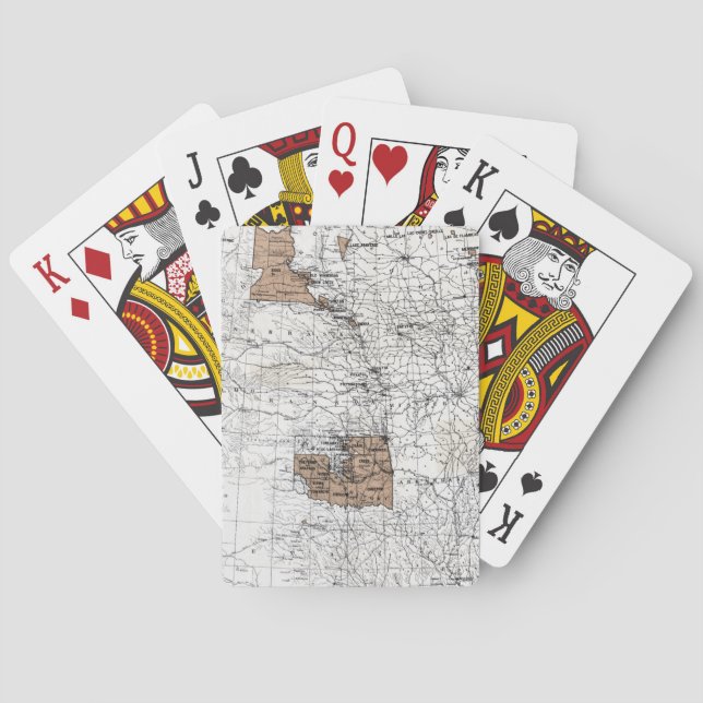 KARTA: BELÄGGNING 1888 KORTLEK (Baksidan)