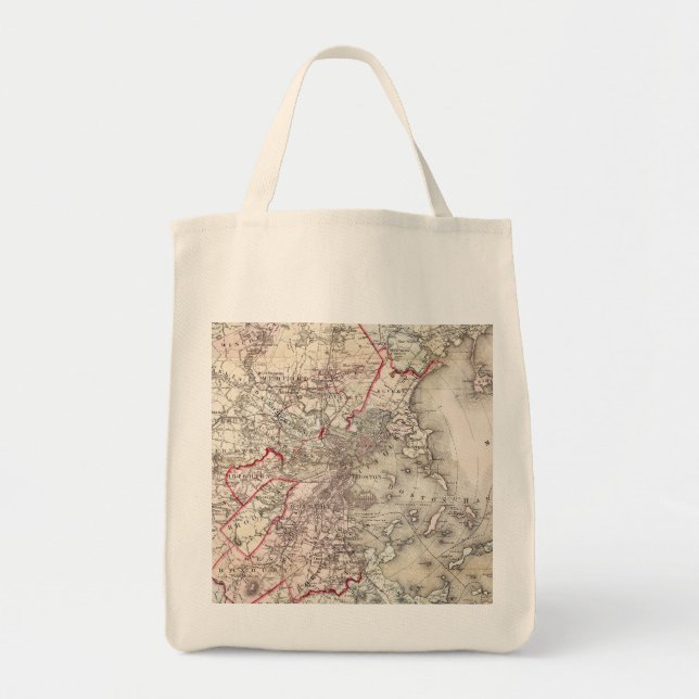 Karta: Boston 1883 Tygkasse (Framsidan)