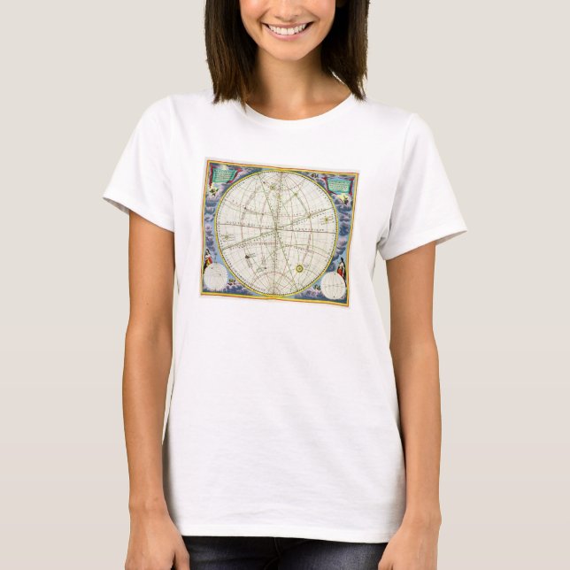 Karta Charting the Movement of the Earth and Plane Tröja (Framsida)