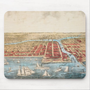 KARTA: CHICAGO c1857 Musmatta