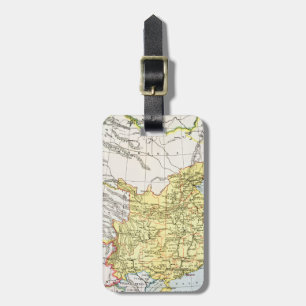 KARTA: CHINA 1910 BAGAGEBRICKA