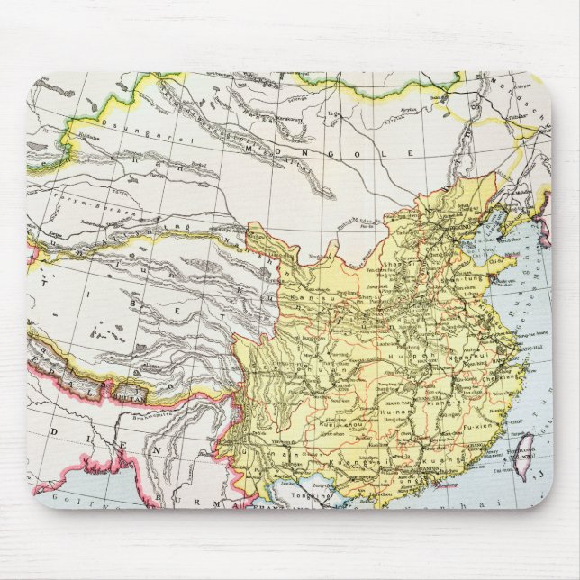 KARTA: CHINA 1910 MUSMATTA (Framsidan)