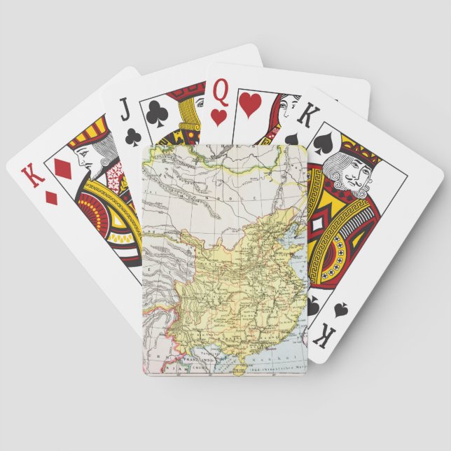 KARTA: CHINA 1910 SPEL KORT (Baksidan)