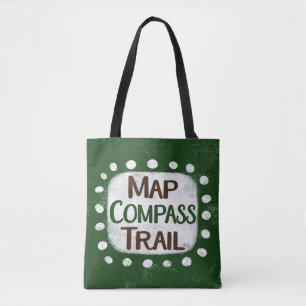 Karta Compass Trail Tote Bag Tygkasse