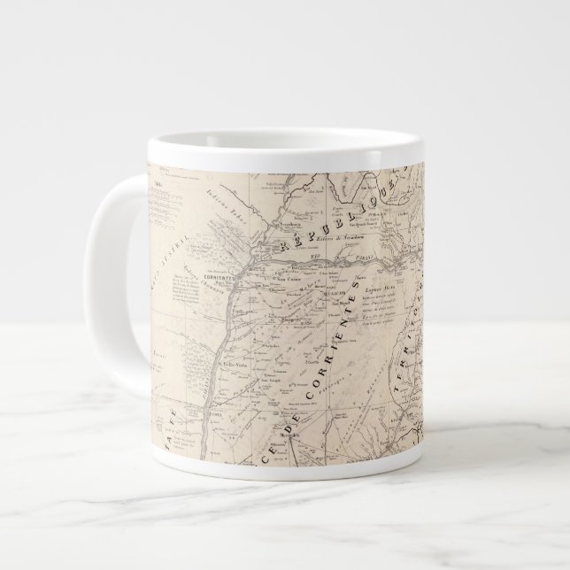 Karta, Corrientes Prov, Terr Uppdrag Jumbo Mugg (Framsida vänster)