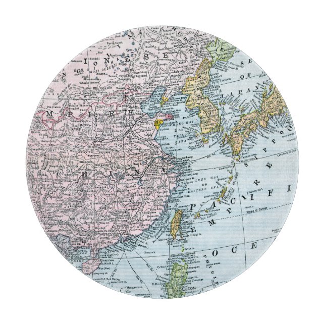 KARTA: EAST ASIA 1907 (Framsidan)