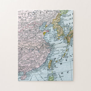 KARTA: EAST ASIA 1907 PUSSEL