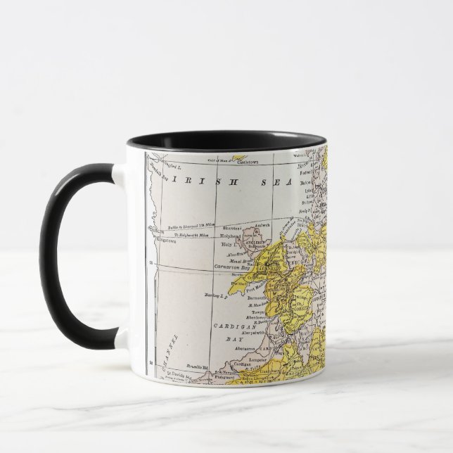 KARTA: ENGLAND & WALES MUGG (Vänster)