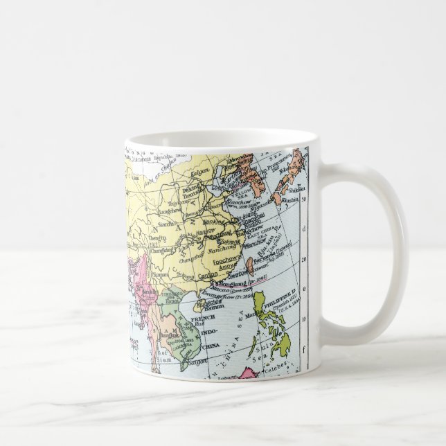 KARTA: EUROPA I ASIEN KAFFEMUGG (Höger)