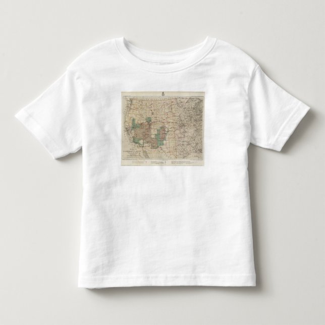 Karta för 1878 framsteg av de geografiska tee (Framsida)