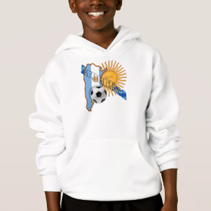 Karta för Argentina solflagga av Argentina gåvor T-shirt