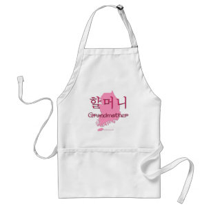 Karta för farmor (korean) förkläde