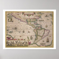 Karta, från Mercator Atlas, pub. från