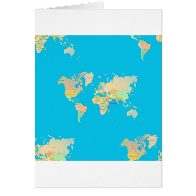 karta hälsningskort (Framsidan)