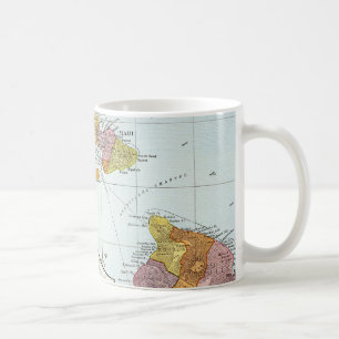 Karta: Hawaii 1905 Kaffemugg