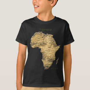 Karta i AFRIKA-serien T-shirt