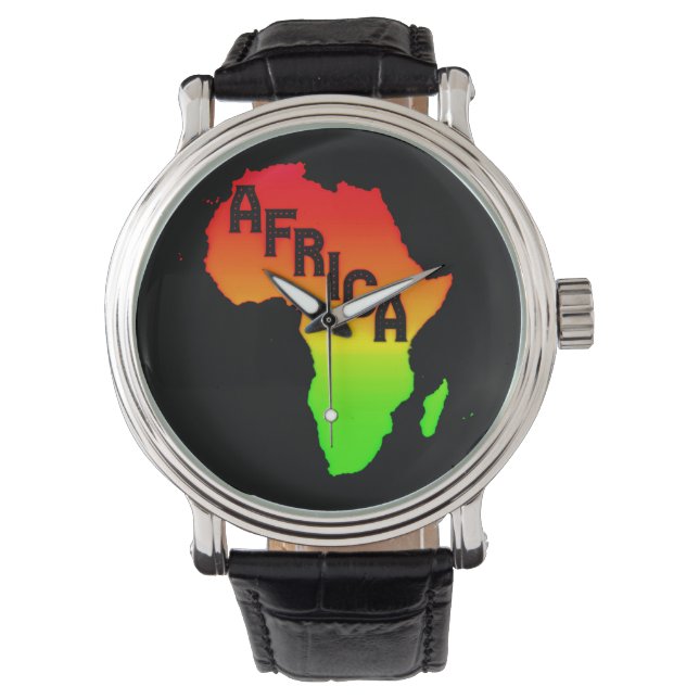 KARTA i AFRIKAN Armbandsur (Framsida)