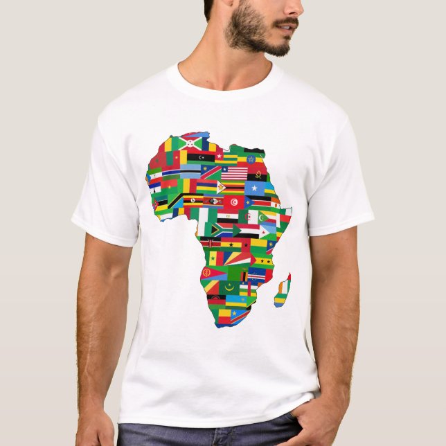 KARTA i AFRIKAN T Shirt (Framsida)