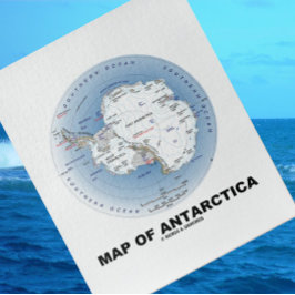 Karta i Antarktis (geografi) Pussel