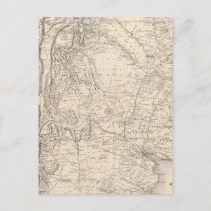 Karta i Argentina Vykort