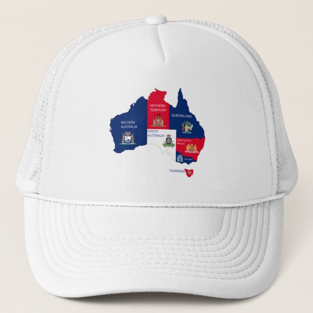 Karta i Australien Keps (Framsida)