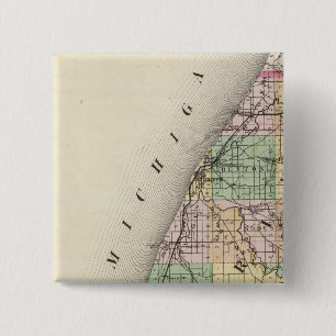 Karta i Berrien County, Michigan Knapp