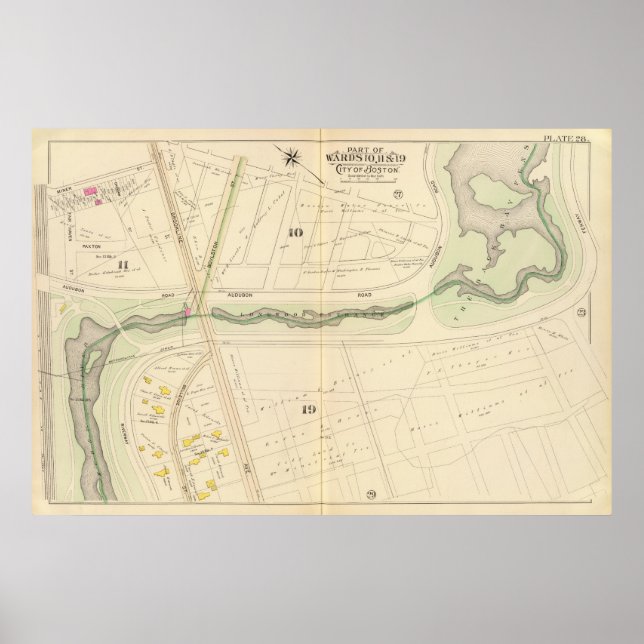 Karta i Boston 2 Poster (Framsidan)