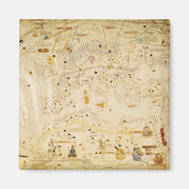 Karta i Charles V, Karta i Mecia Magnet (Framsidan)