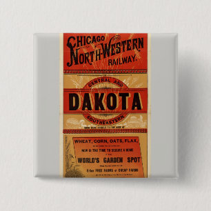 Karta i Chicago och Northwest Railway Linjer Knapp