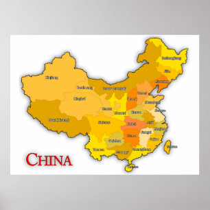 KARTA i CHINAN Poster
