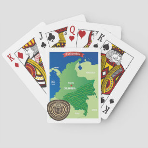 Karta i Colombia Casinokort