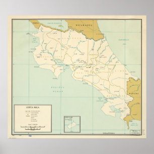 Karta i Costa Rica (1963) Poster