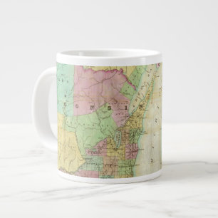 Karta i delstaten Michigan Jumbo Mugg