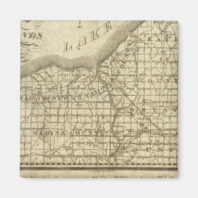 Karta i den Westerna reserven Magnet (Framsidan)