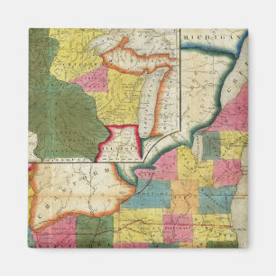 Karta i det bofasta Wisconn-området Magnet