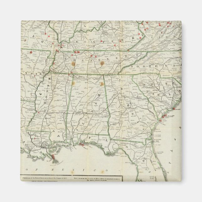 Karta i det historiska Krig Magnet (Framsidan)